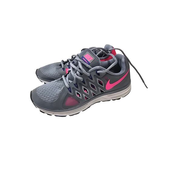 Nike Zoom Vomero 9 Gray Pink Cobalt Size 7.5 Women Athletic shoe 642196-006 - Picture 1 of 9